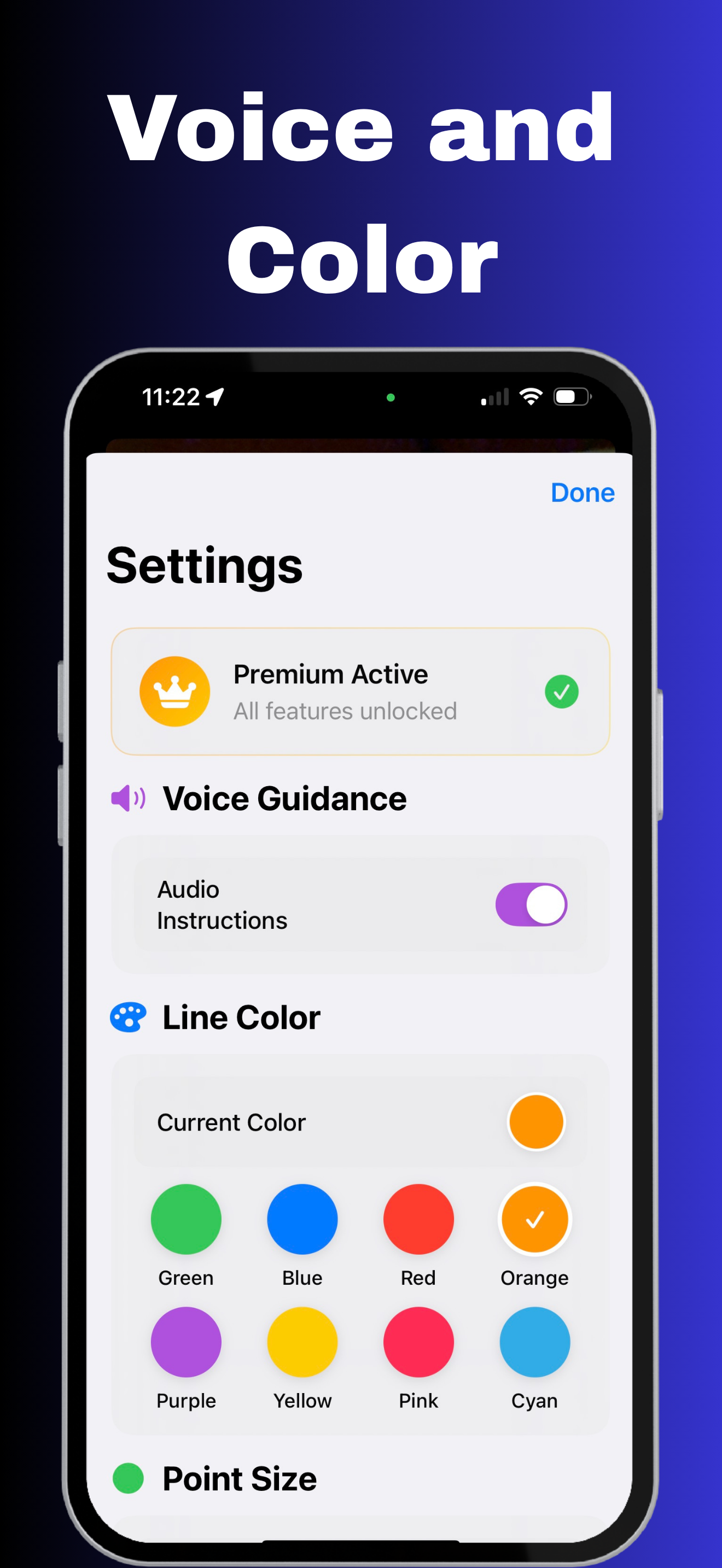 Settings View