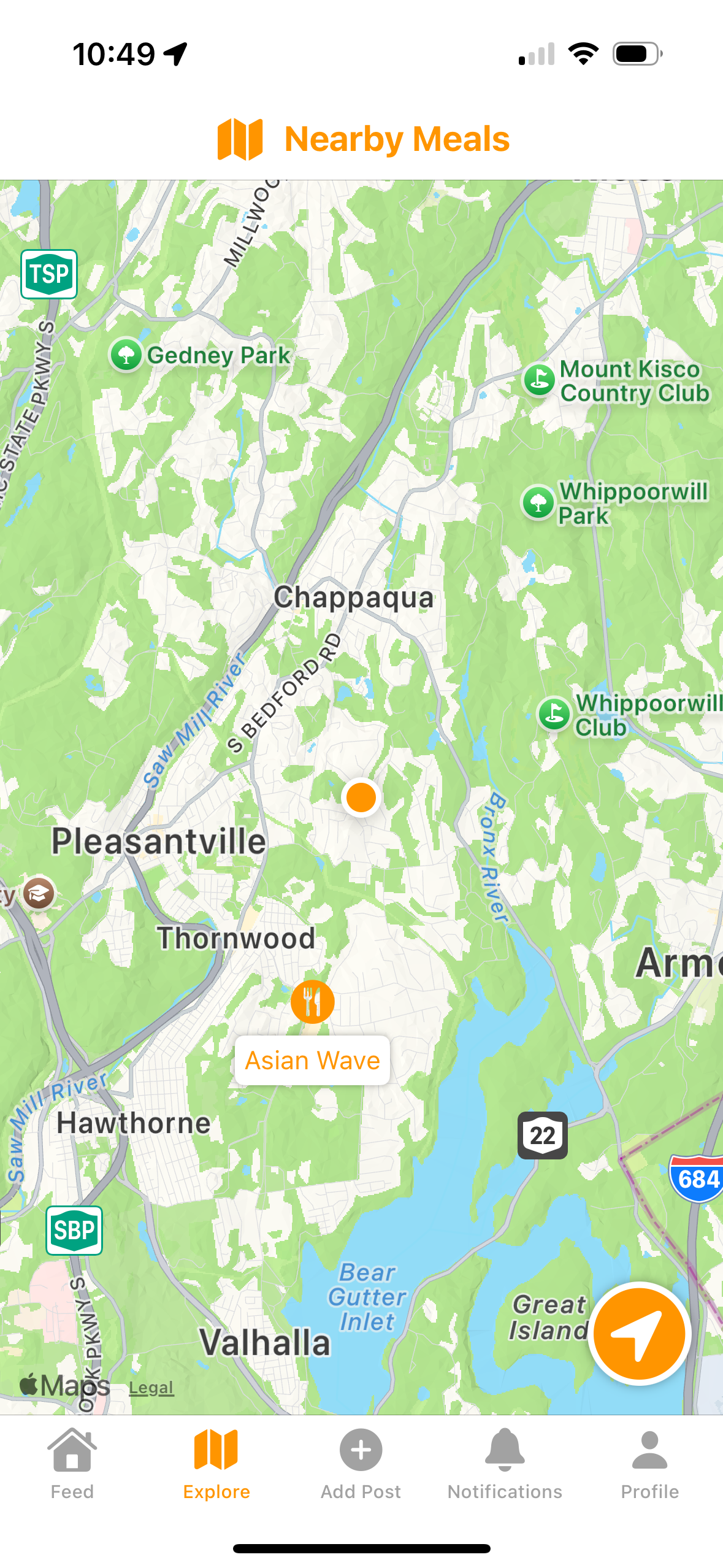 HungryYet Map View