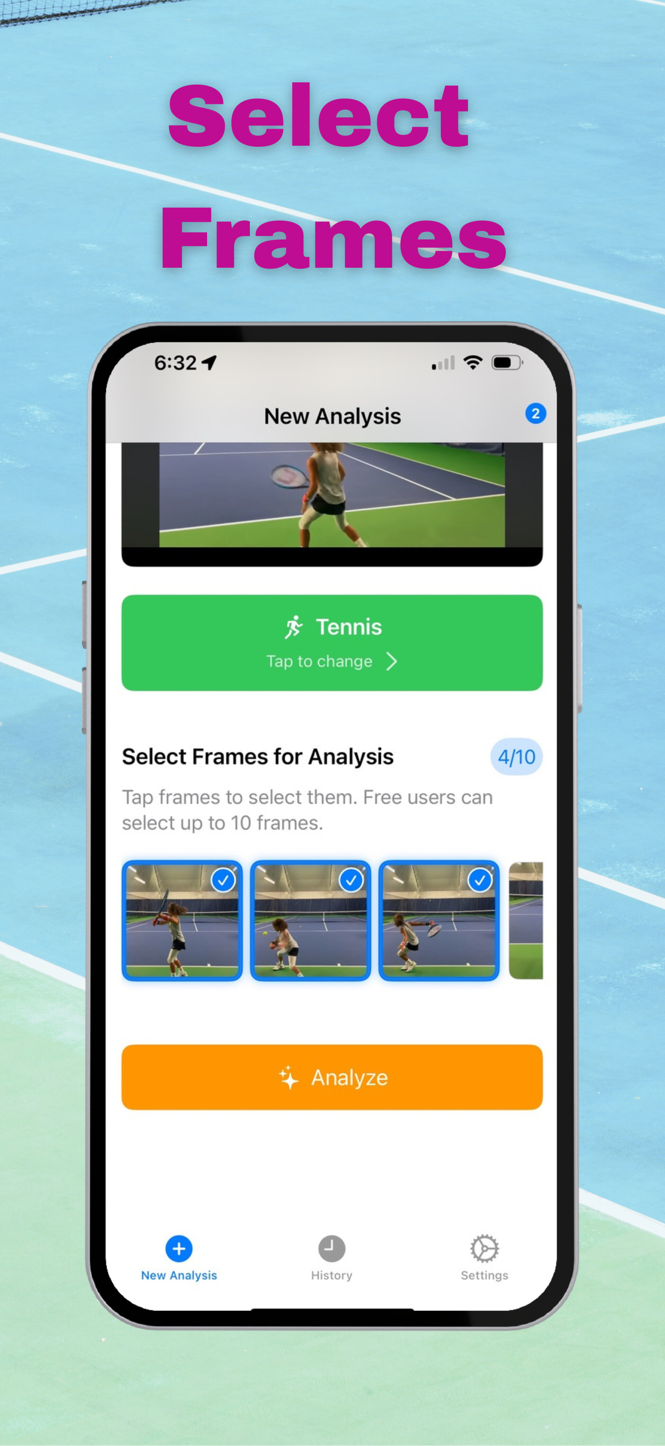 Upload Video Screen
